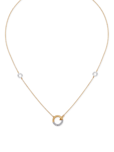 

Mia by Tanishq 14KT Yellow Gold Diamond Necklace