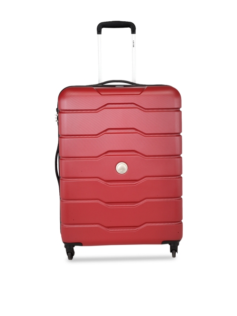 

DELSEY Unisex Red Cabin Trolley Suitcase