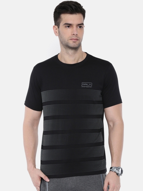

Proline Men Black Printed Round Neck T-shirt
