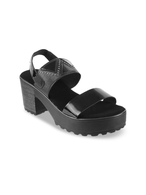 

Metro Women Black Solid Heels