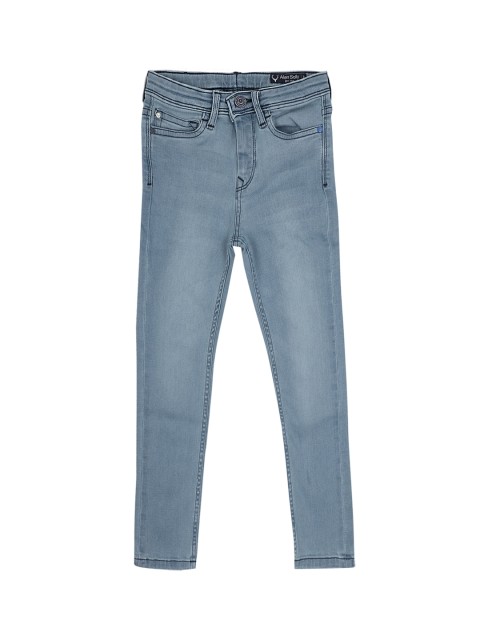 

Allen Solly Junior Boys Blue Regular Fit Mid-Rise Clean Look Stretchable Jeans