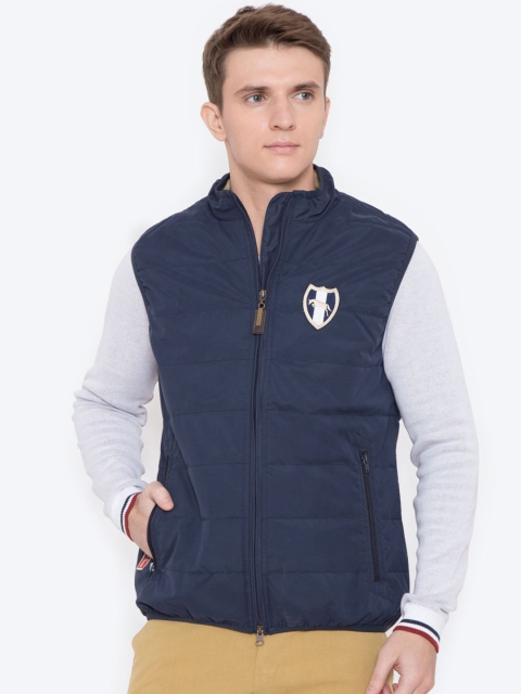 

JUMP USA Men Blue Solid Lightweight Puffer Jacket
