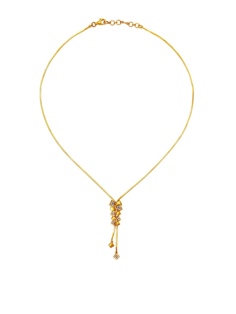 

Mia by Tanishq 14KT Yellow Gold Diamond Necklace
