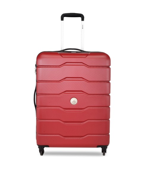 

DELSEY Unisex Red Medium Trolley Suitcase