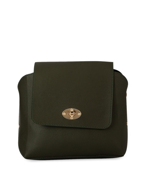 

Berrypeckers Green Solid Sling Bag