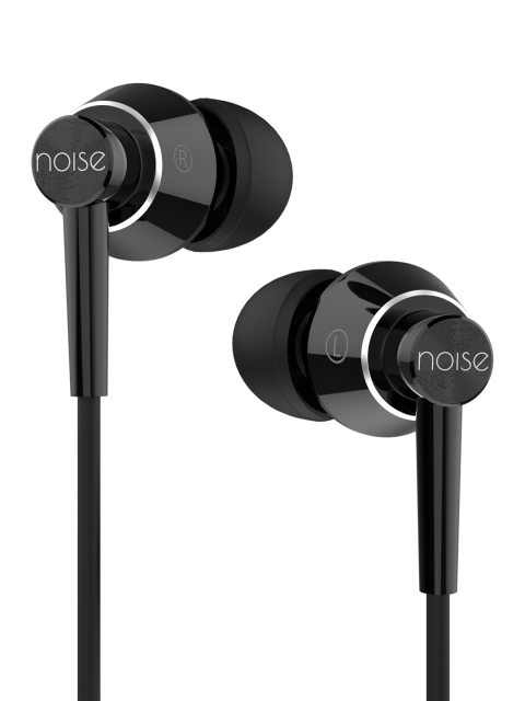 

NOISE YR1 Wired Earphones with Mic - Glossy Black
