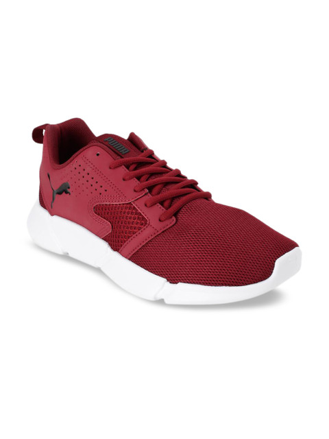 

Puma Unisex Maroon Mesh Running Shoes