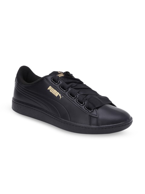 

Puma Women Black Puma Vikky Ribbon SL Sneakers