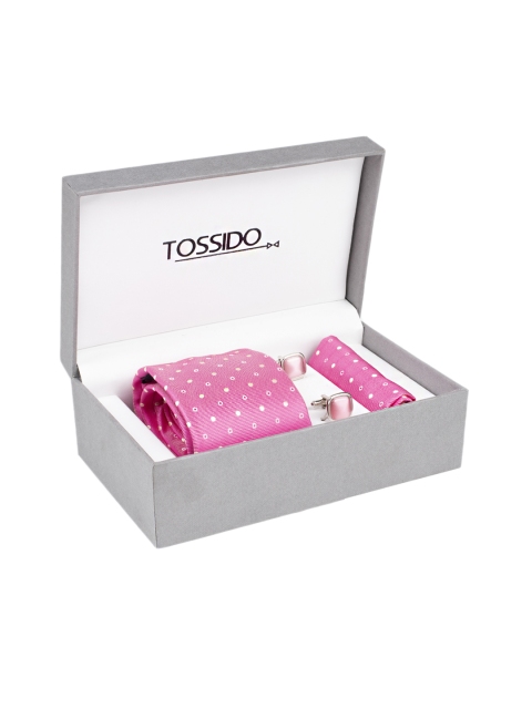 

Tossido Men Pink Accessory Gift Set