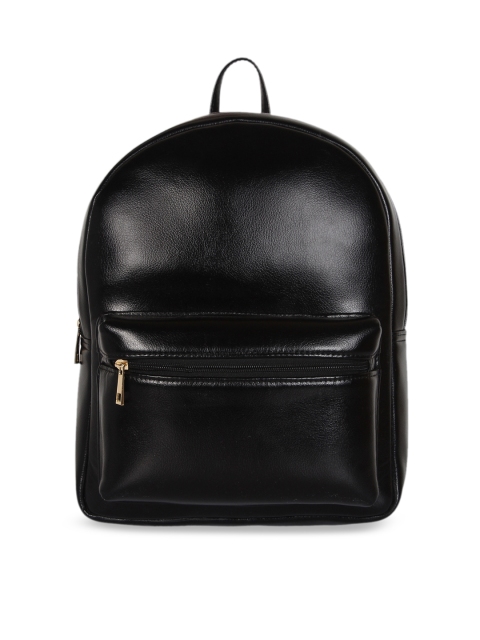 

Berrypeckers Women Black Solid Backpack