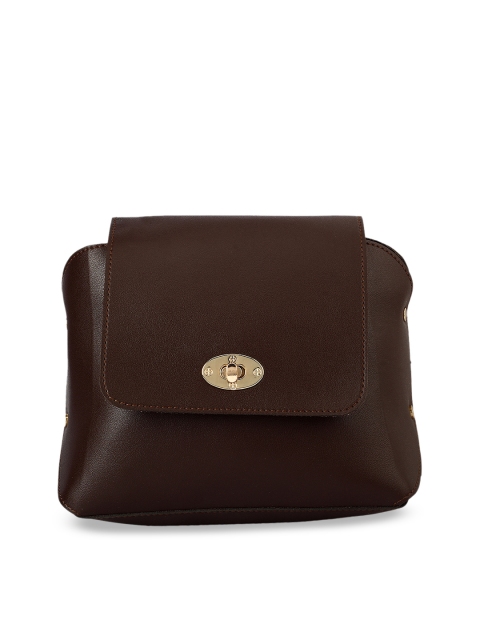 

Berrypeckers Brown Solid Sling Bag