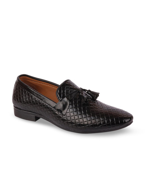 

FAUSTO Men Black Loafers