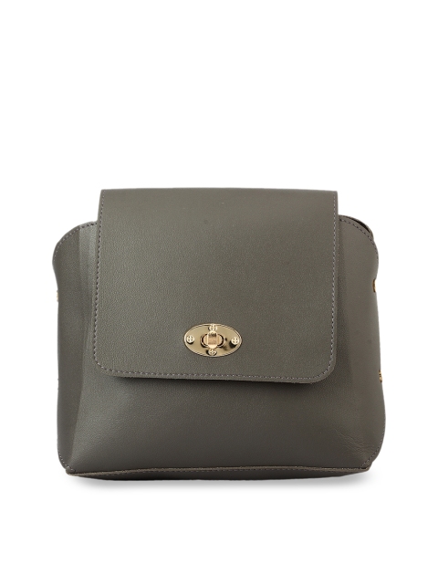 

Berrypeckers Grey Solid Sling Bag