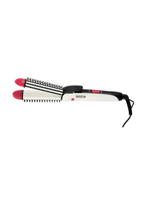 

Rozia Women Multi Styler Hair Straightener, White