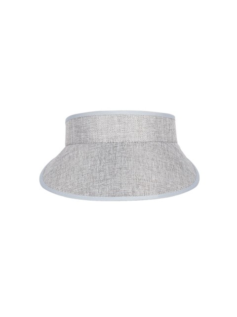 

FabSeasons Women Grey Self Design Visor Cap