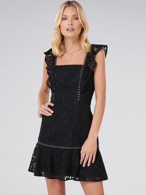 

Forever New Women Black Sheath Dress