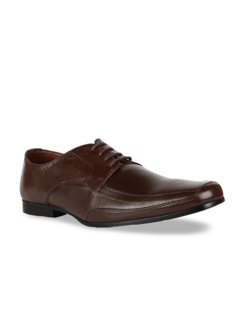 

Franco Leone Men Brown Lace-Ups Formal Derbys