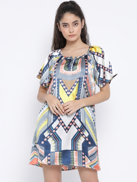 

Oxolloxo Multicoloured Printed Nightdress, Multi