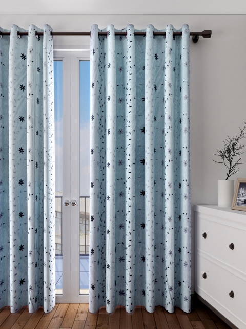 

Cortina Grey Single Long Door Curtain