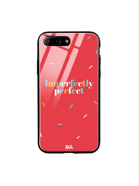 

DailyObjects Red iPhone 7 Plus Glass Case Cover