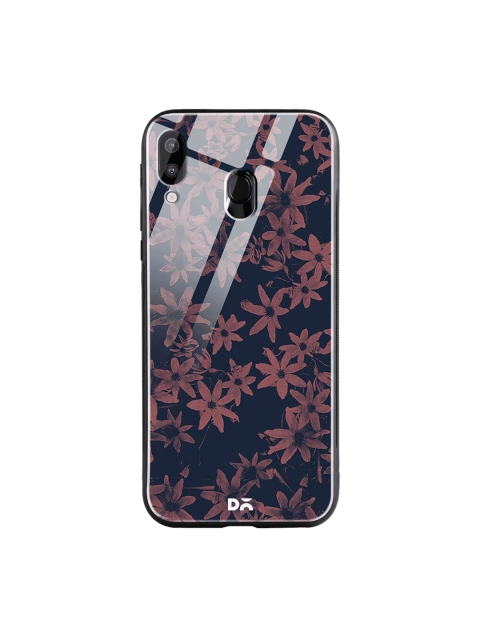 

DailyObjects Blue & Pink Samsung Galaxy M20 Glass Case Cover
