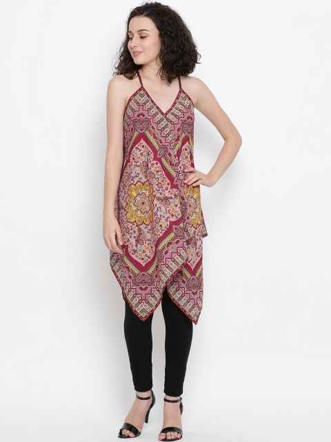 

Scarf Women Red Printed Divalicious Tunic