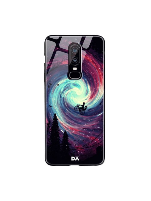 

DailyObjects Multicoloured OnePlus 6 Printed Glass Case Cover, Multi