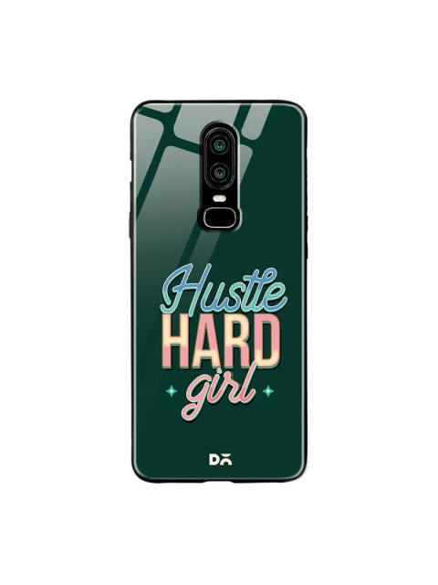 

DailyObjects Green OnePlus 6 Glass Case Cover