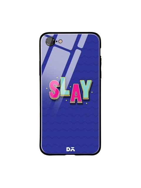 

DailyObjects Blue iPhone 7 Glass Case Cover