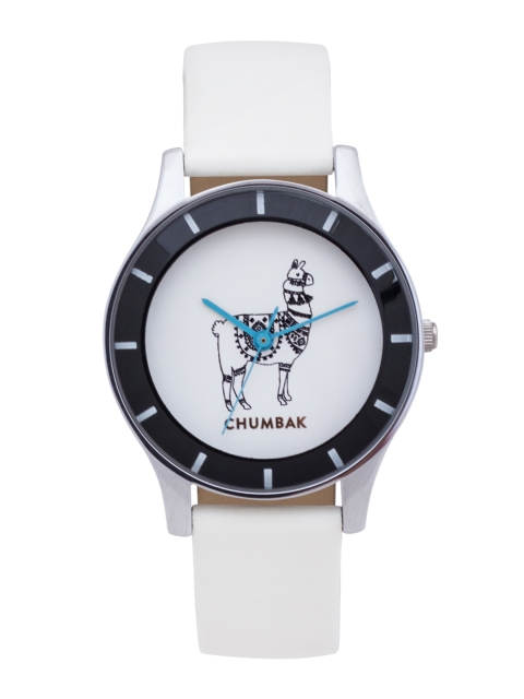 

Chumbak Women White Analogue Watch 8907605068836