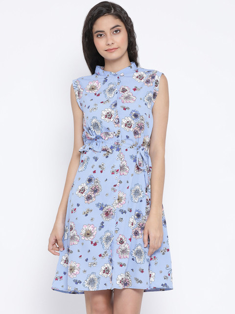 

Oxolloxo Women Blue Shirt Dress