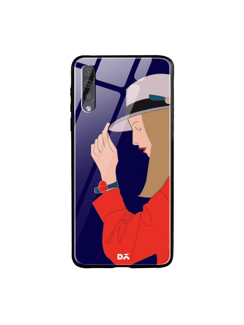 

DailyObjects Multicoloured Printed Samsung Galaxy A70 Glass Case Cover, Multi