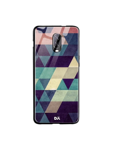 

DailyObjects Multicoloured OnePlus 6T Printed Glass Case Cover, Multi