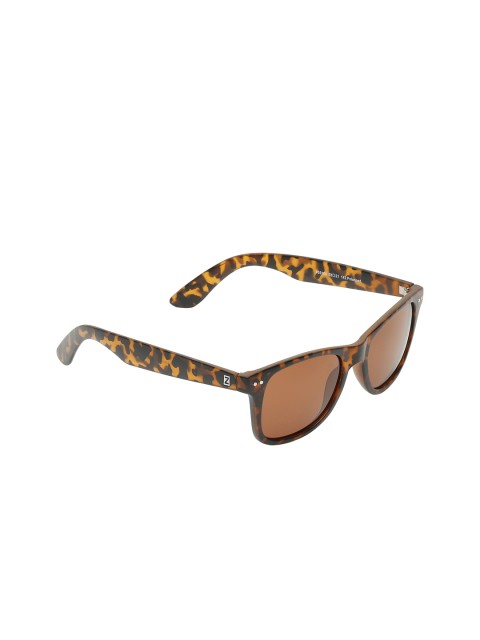 

Z-ZOOM Unisex Wayfarer Sunglasses 55104, Brown