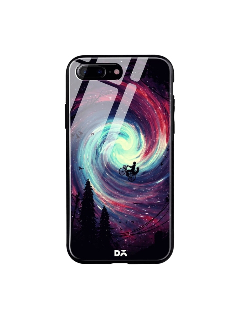

DailyObjects Multicoloured iPhone 7 Plus Glass Case Cover, Multi