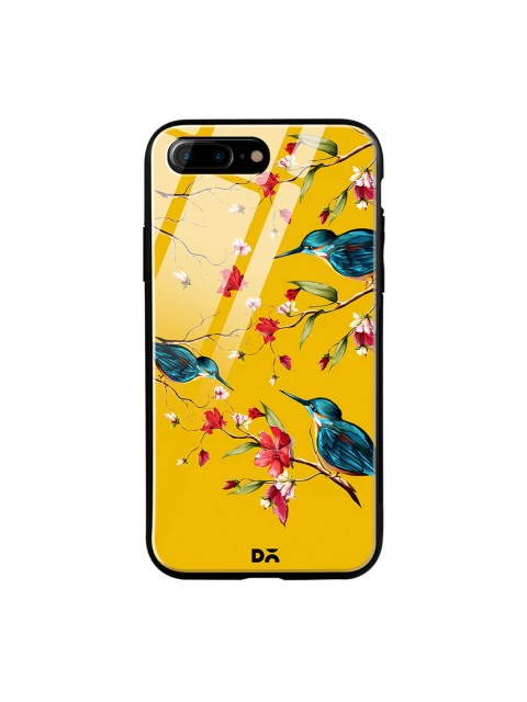 

DailyObjects Mustard Yellow iPhone 7 Plus Glass Case Cover