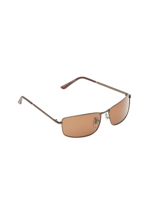 

Z-ZOOM Unisex Rectangle Sunglasses 55092, Brown