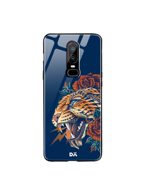 

DailyObjects Blue OnePlus 6 Glass Case Cover