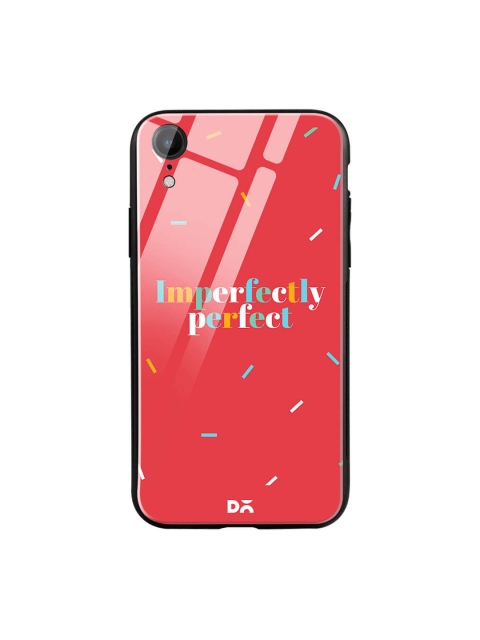 

DailyObjects Red iPhone XR Glass Case Cover