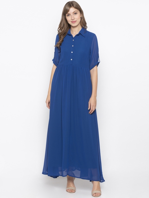 

Iti Women Blue Maxi Dress