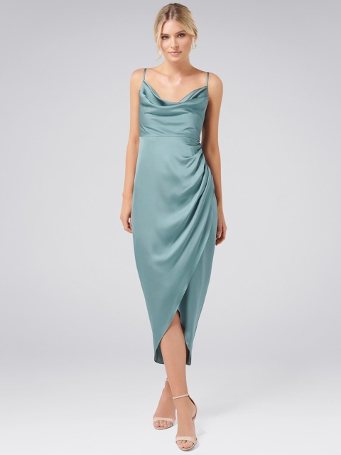 

Forever New Women Green Sheath Dress