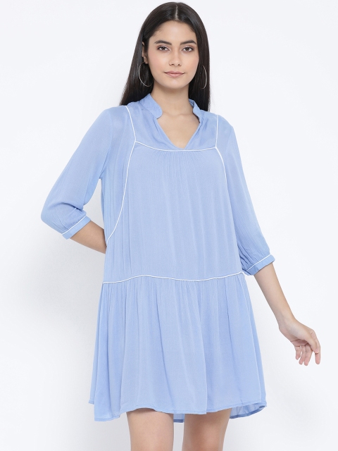 

Oxolloxo Women Blue A-Line Dress