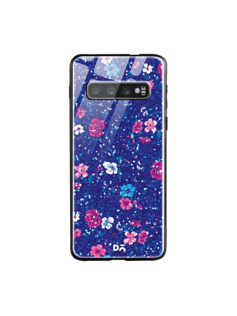 

DailyObjects Blue & Pink Samsung Galaxy S10 Glass Case Cover