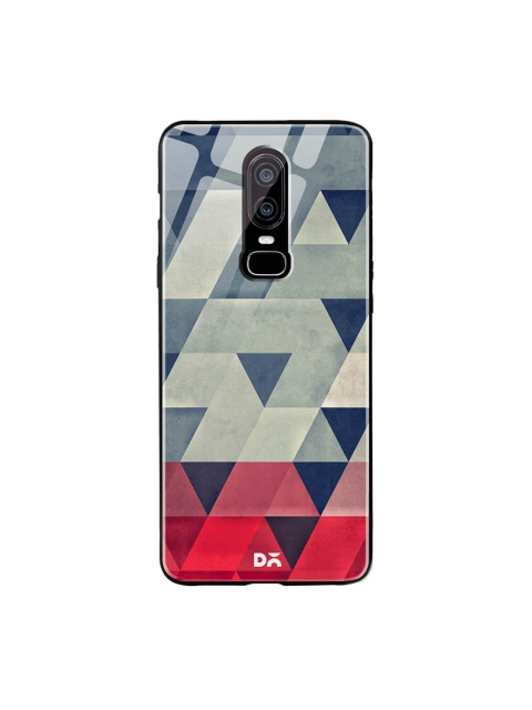 

DailyObjects Multicoloured OnePlus 6 Glass Case Cover, Multi