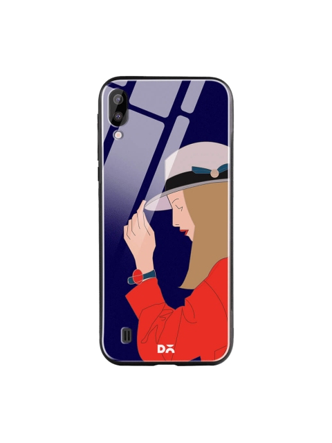 

DailyObjects Multicoloured Samsung Galaxy M10 Glass Case Cover, Multi