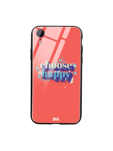 

DailyObjects Peach-Coloured iPhone XR Printed Glass Case Cover
