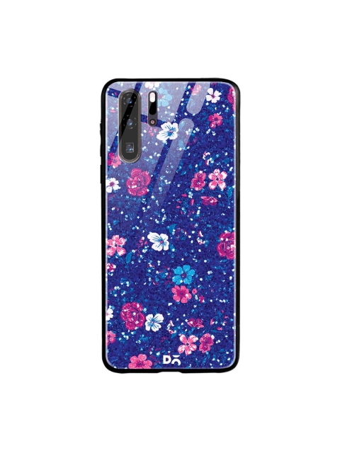 

DailyObjects Blue & Pink Huawei P30 Pro Printed Glass Case Cover