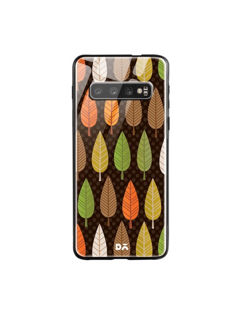 

DailyObjects Multicoloured Samsung Galaxy S10 Glass Case Cover, Multi