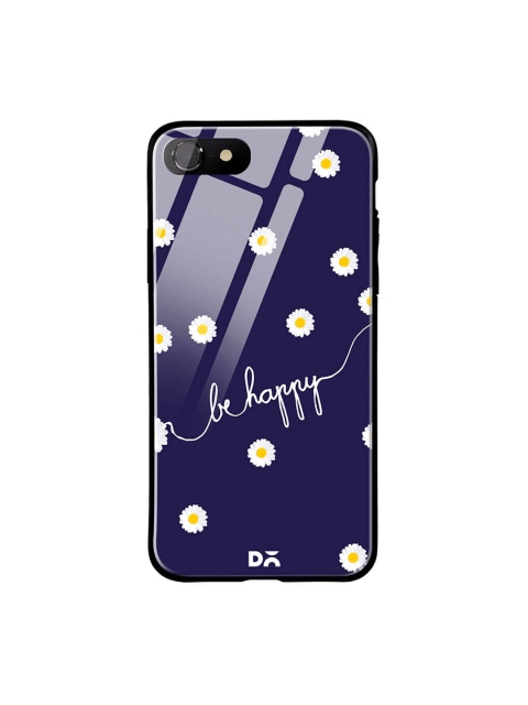 

DailyObjects Blue iPhone 7 Glass Case Cover