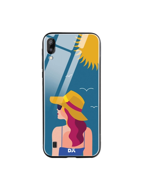 

DailyObjects Multicoloured Samsung Galaxy M10 Glass Case Cover, Multi